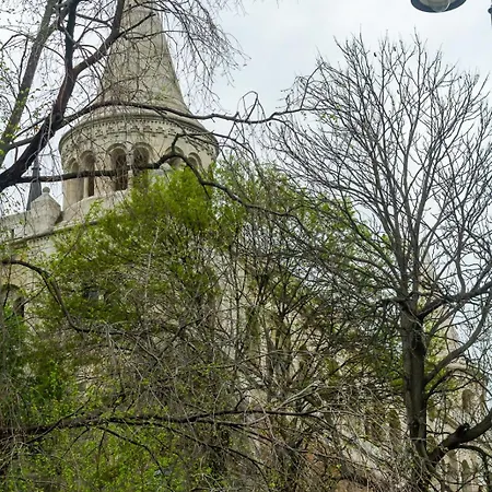 Window To The Fishermans Bastion W Ac By Nw * Budapeste